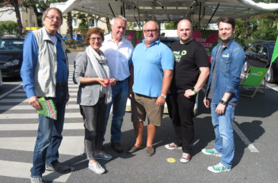 Grüner Wahlkampf mit Britta Haßelmann in Enger